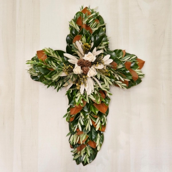 Brilliant Blossoms Cross