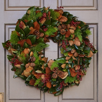 Little Gem & Berries Wreath